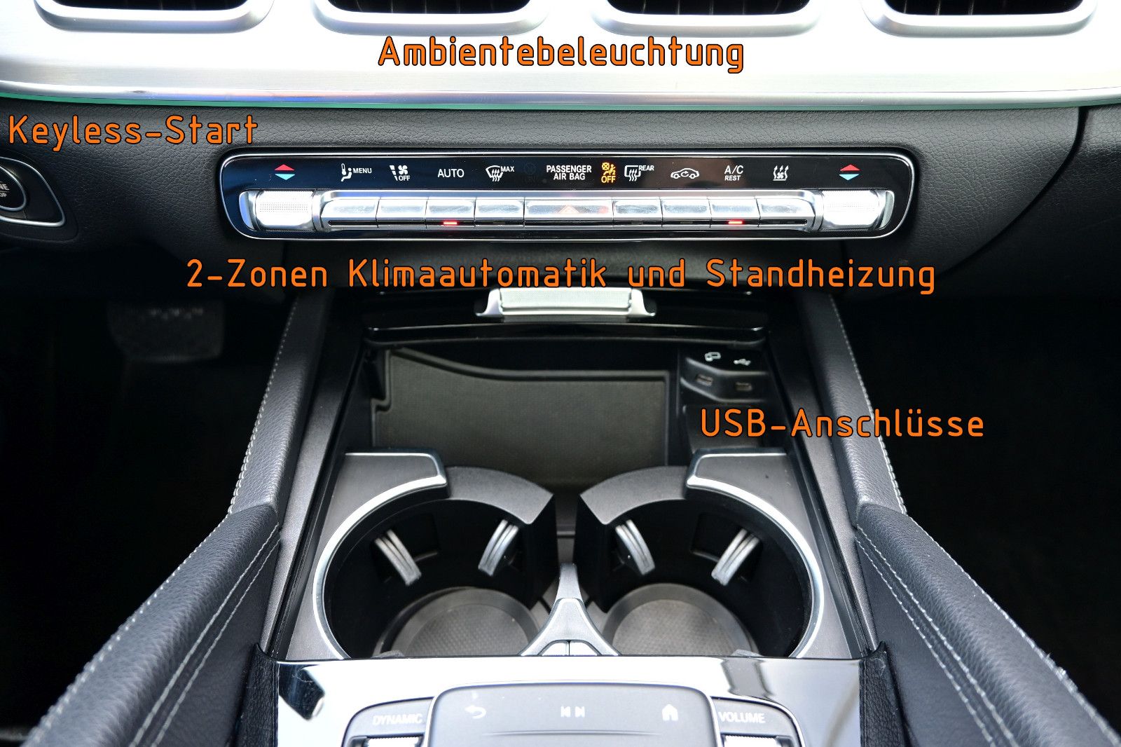 Fahrzeugabbildung Mercedes-Benz GLE 350 de 4M. °ACC°AHK°AIRMATIC°BURMESTER°360°