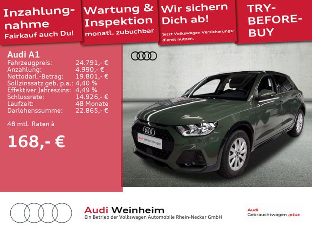 Audi A1 30 allstreet 30 TFSI Black-Paket Stronic Einp