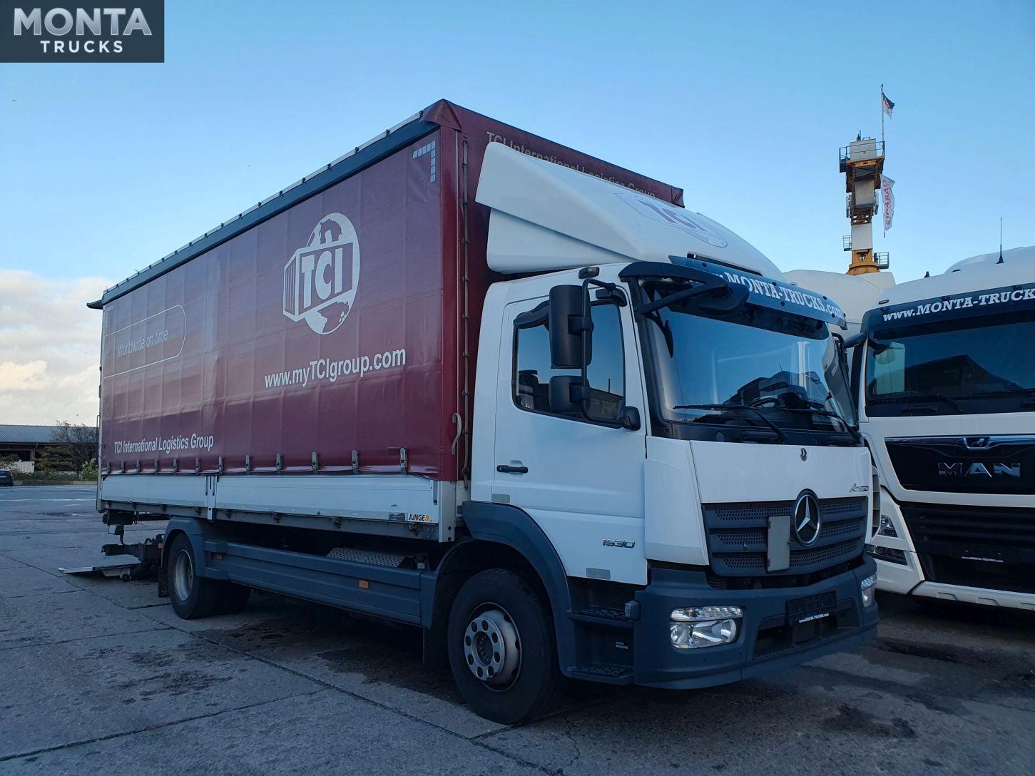 Mercedes-Benz Atego 1530,Pritsche Plane, Klima, LBW, TÜV