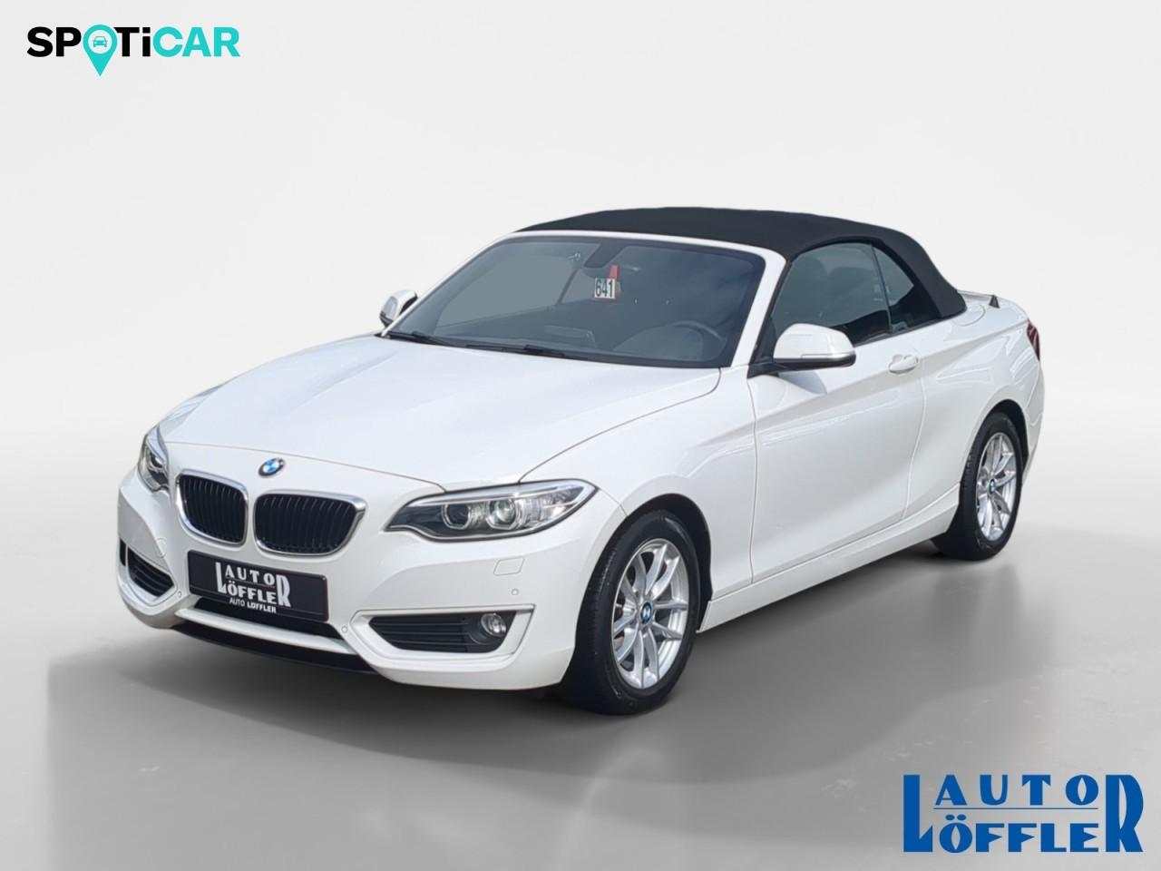 BMW 218 D CABRIO+Bi-XENON+NAVIGATION+PDC+TEMPOMAT