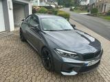 BMW M2 LCI F87 in grau ohne OPF mit HJS Downpipe - gebrauchte BMW M2 aus dem Jahr 2017