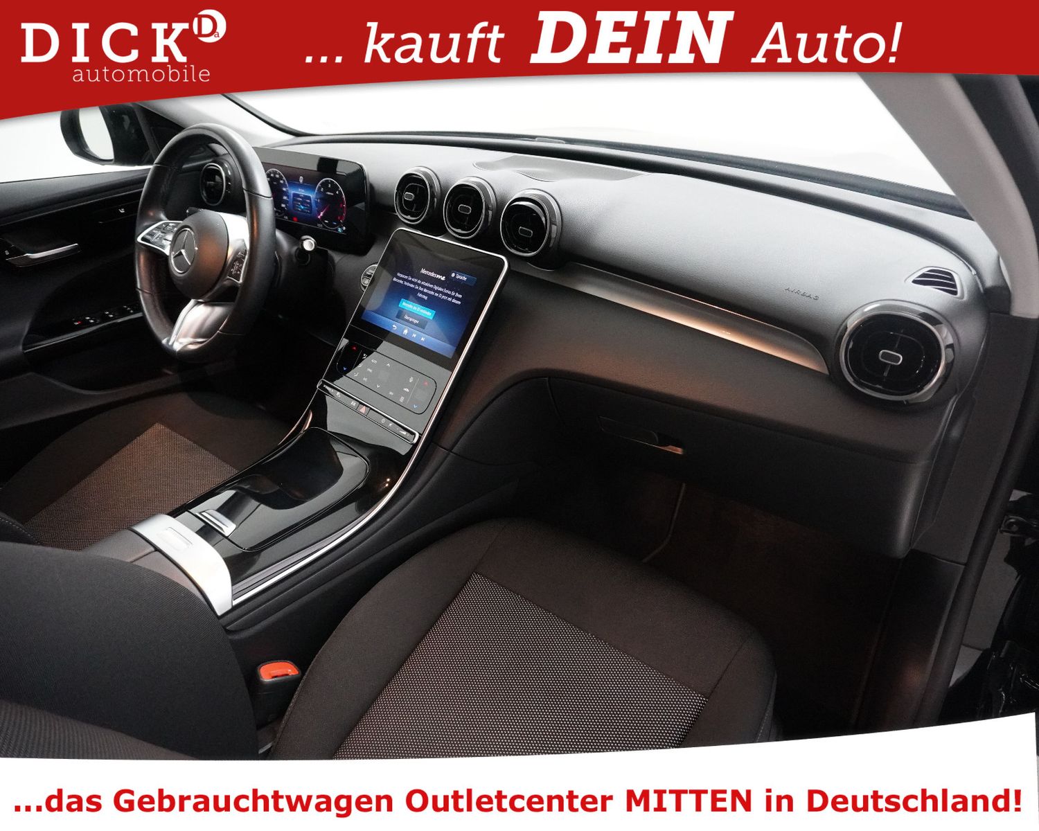 Fahrzeugabbildung Mercedes-Benz C 220d T 9G >NAVI+KAMERA+LED+ACC+SHZ+WIDESC+17"
