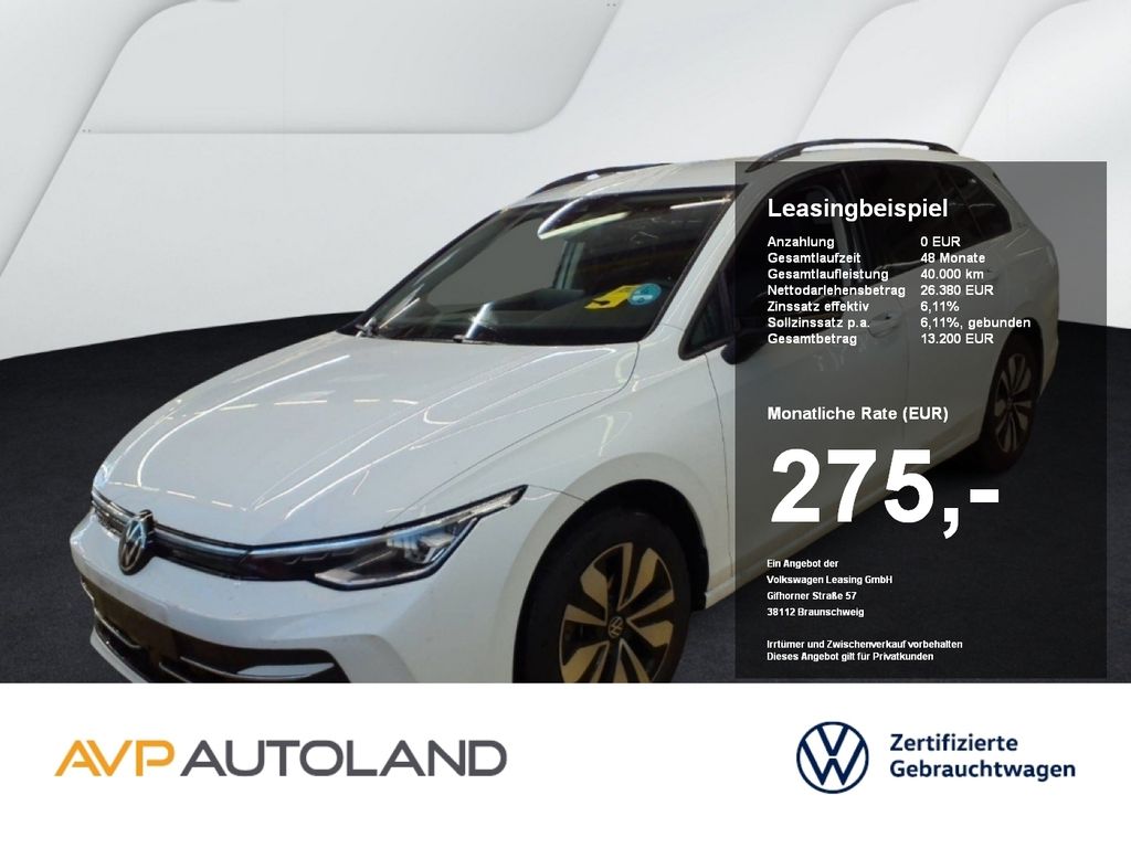 Volkswagen Golf VIII Variant 1.5 TSI GOAL | NAVI | AHK |