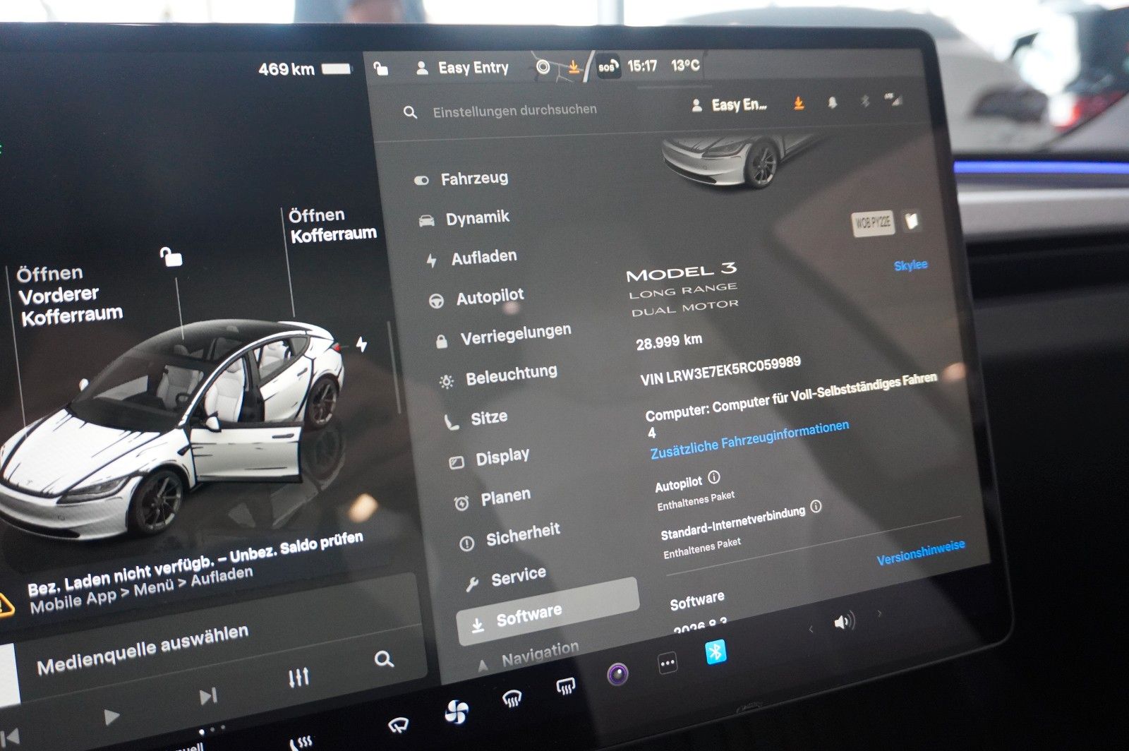 Fahrzeugabbildung Tesla Model 3 HIGHLAND DUAL-MOTOR NAVI/LED/KAMERA/AMD