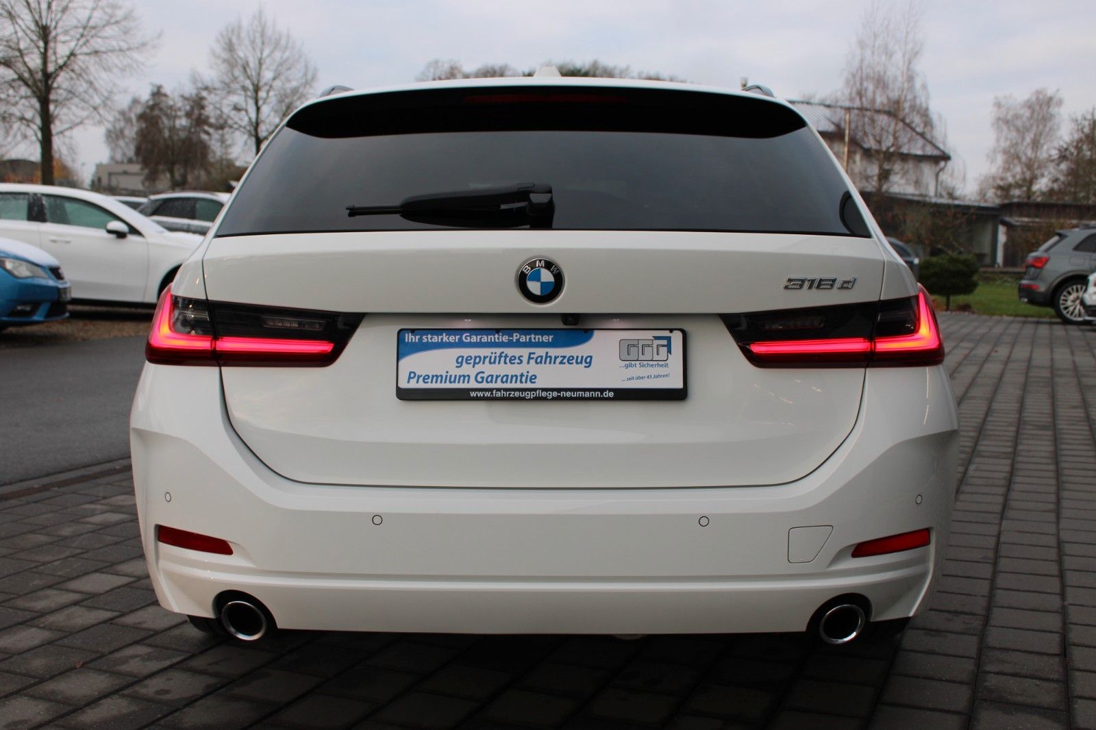 BMW 318d Touring LEDER AHK PDC LED NAVI SHZ foto 6