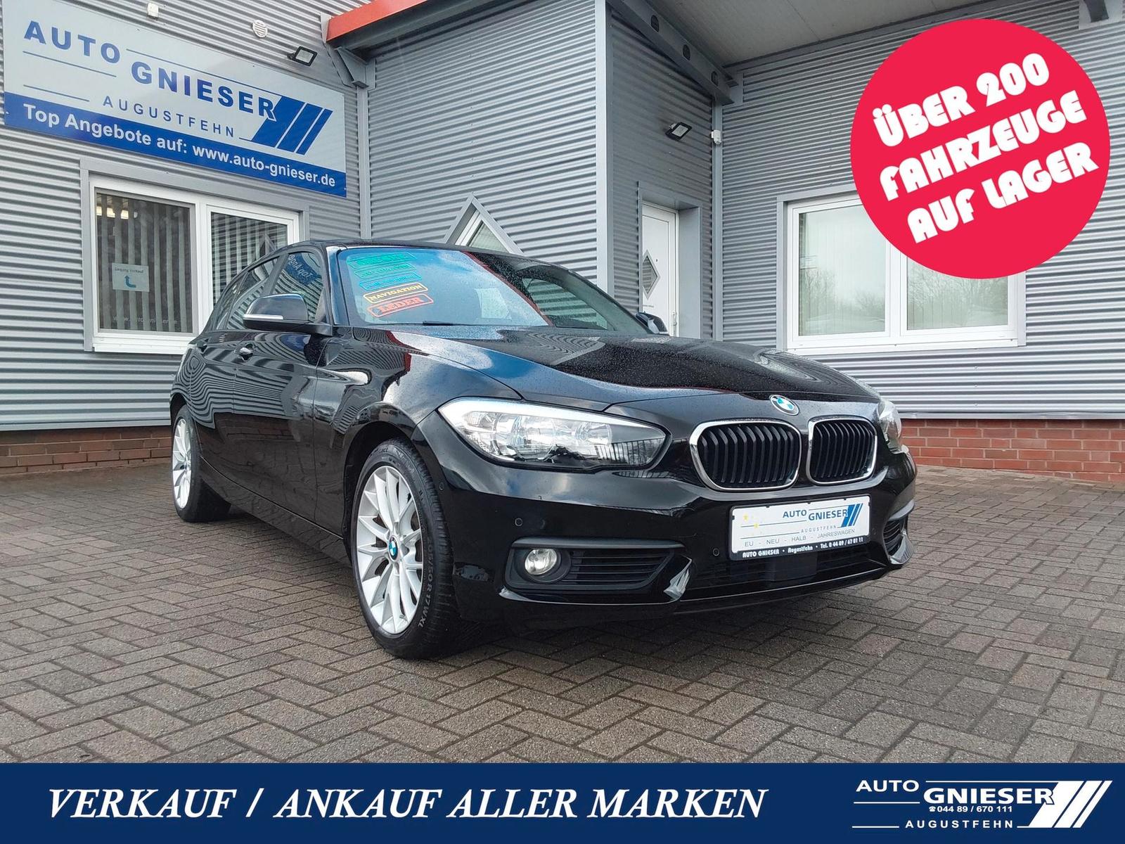 BMW 120 120d Advantage AHK/ACC/SHZ/PDC/KAM/NAV 14...