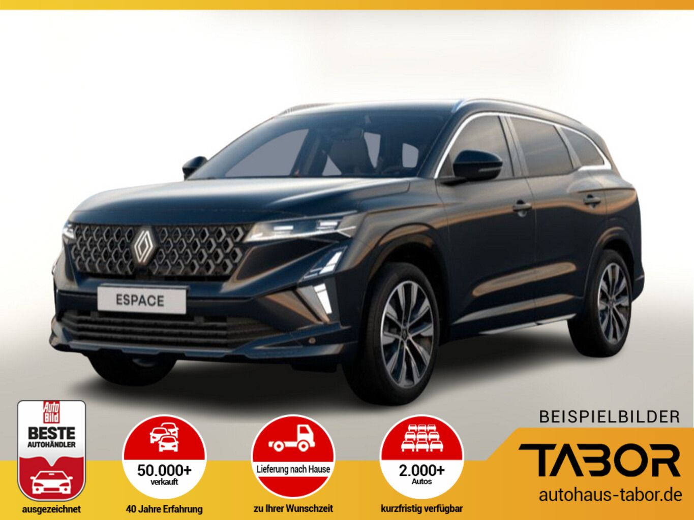 Renault Espace 6 Techno E-Tech 200 Massage el Heckkl