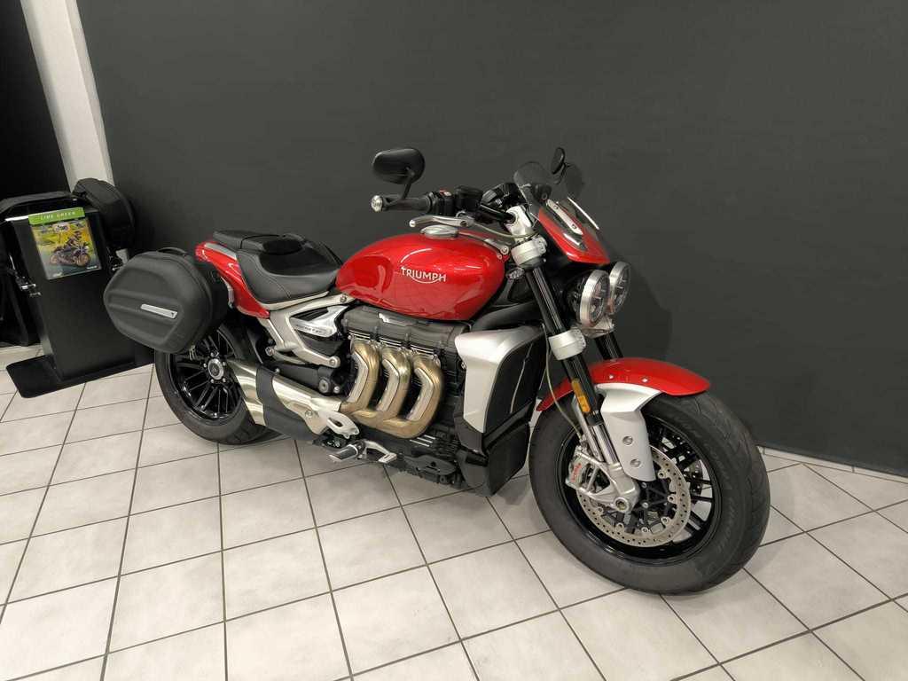 Triumph Rocket 3R inkl. Schaltassistant, Seitentaschen