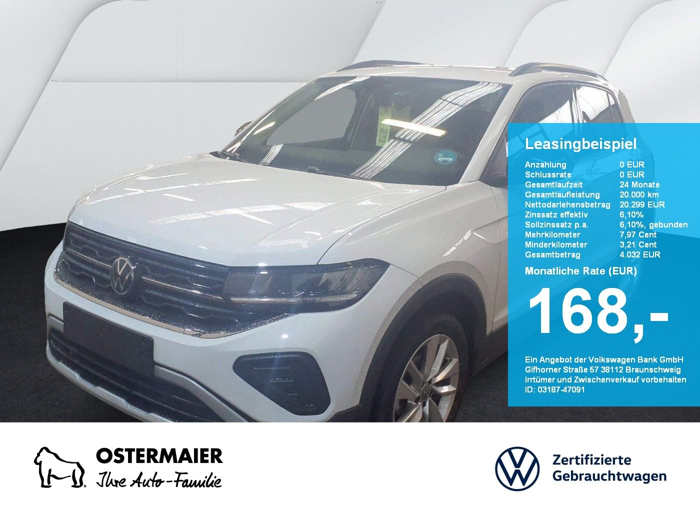 Volkswagen T-Cross GOAL 1.0TSI 95PS ACC.NAVI+VC.2xPDC.LED.A