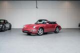 Porsche 964 C2 Cabriolet *Manual / Himber Rot Metallic* - rote Porsche 964