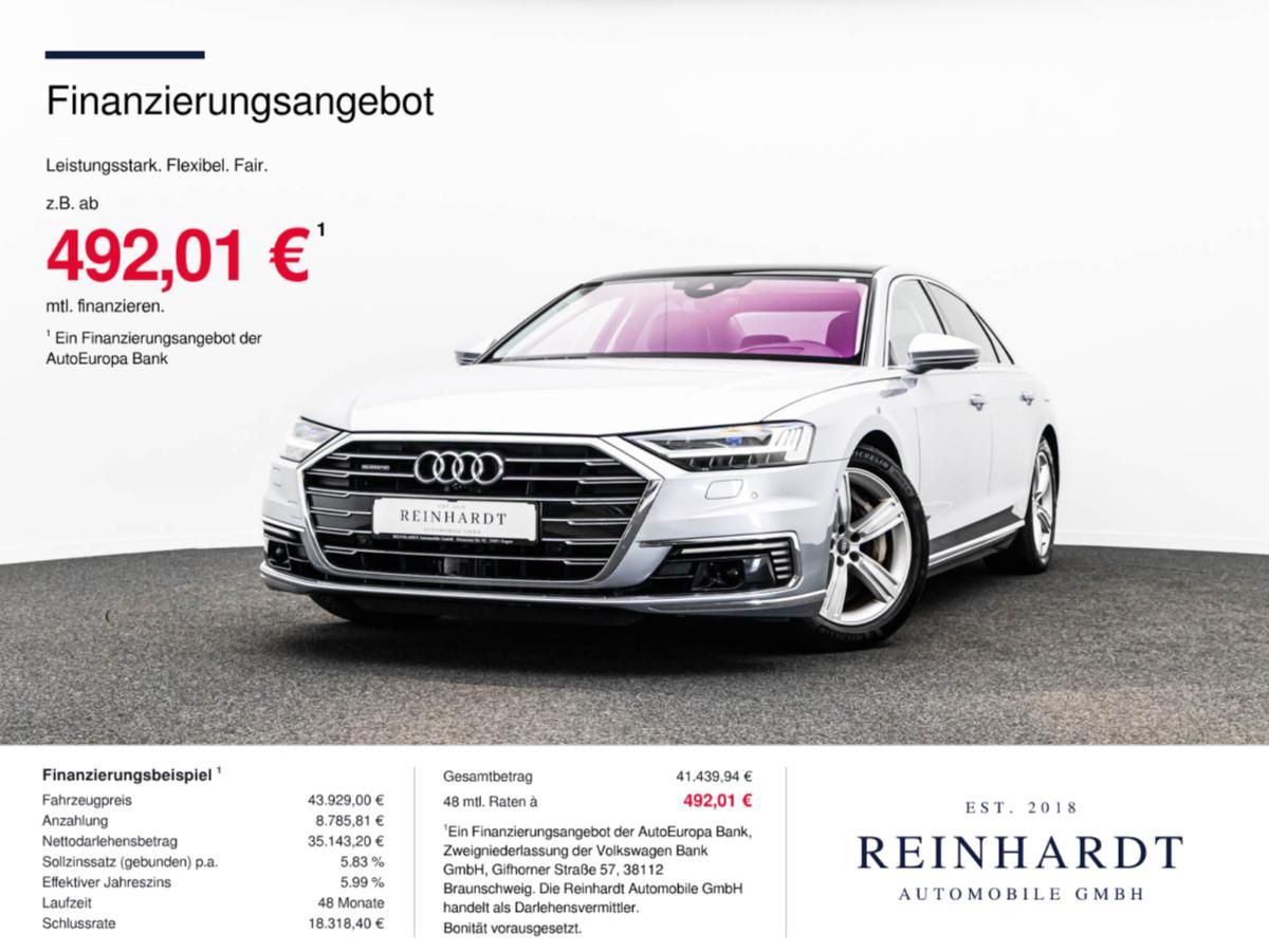 Audi Audi A8 60TFSie LASER/ACC/HuD/PANO/BELÜFT/MASSAGE/