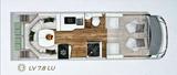 Le Voyageur LV 7.8 LU*Rundsitzgr.*Hub*4,8t*2xTV*Klima*Hubb.  - Le Voyageur Wohnwagen & Wohnmobile