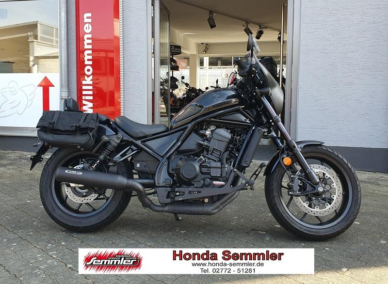 Honda CMX1100 REBEL DCT Fußrasten 30cm & Miller ESD