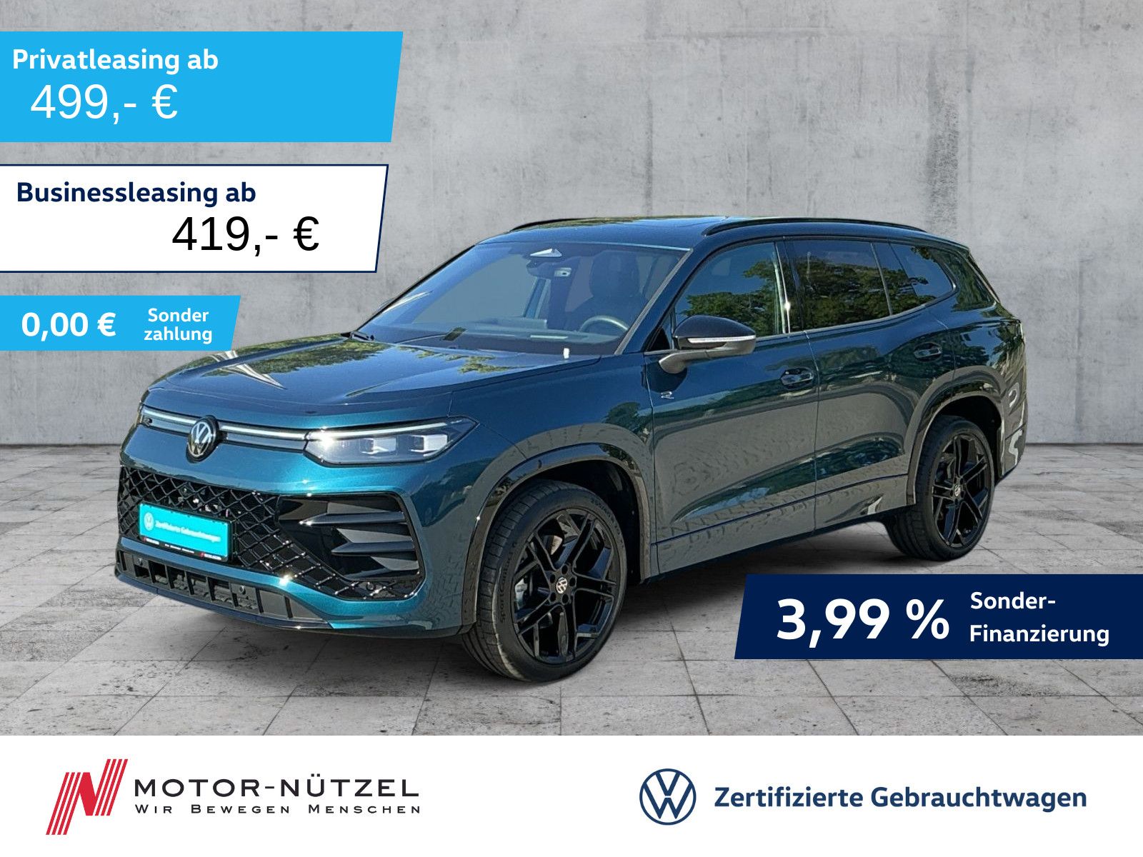 Volkswagen Tayron 2.0 TDI 4M R-LINE 5JG+MATRIX+AHK+HuD+7SI