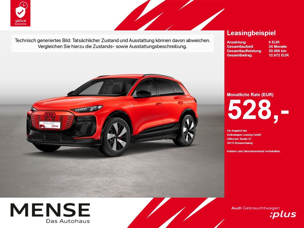 Audi Q6 e-tron performance S-Line B&O AHK HUD Luft LM