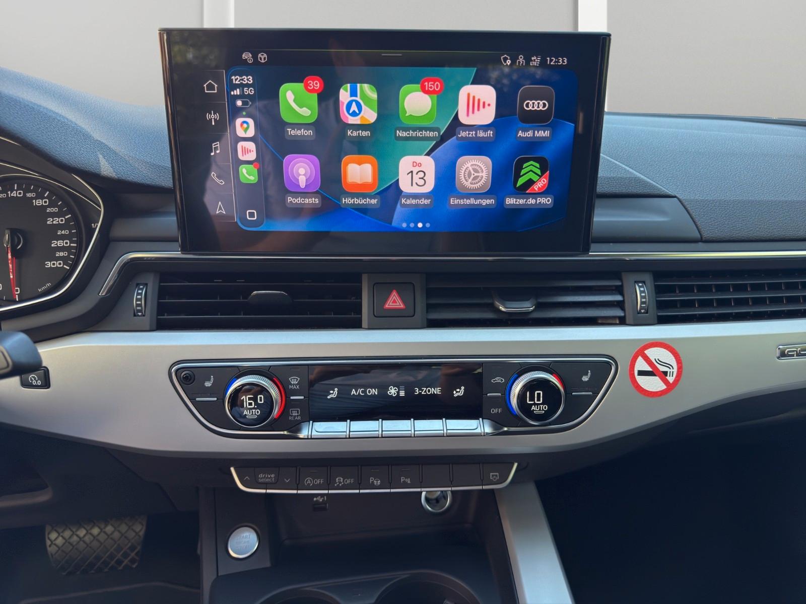 Audi A5 Sportback 40 TDI qu S line Leder Navi RFK ACC, миниатюра 16