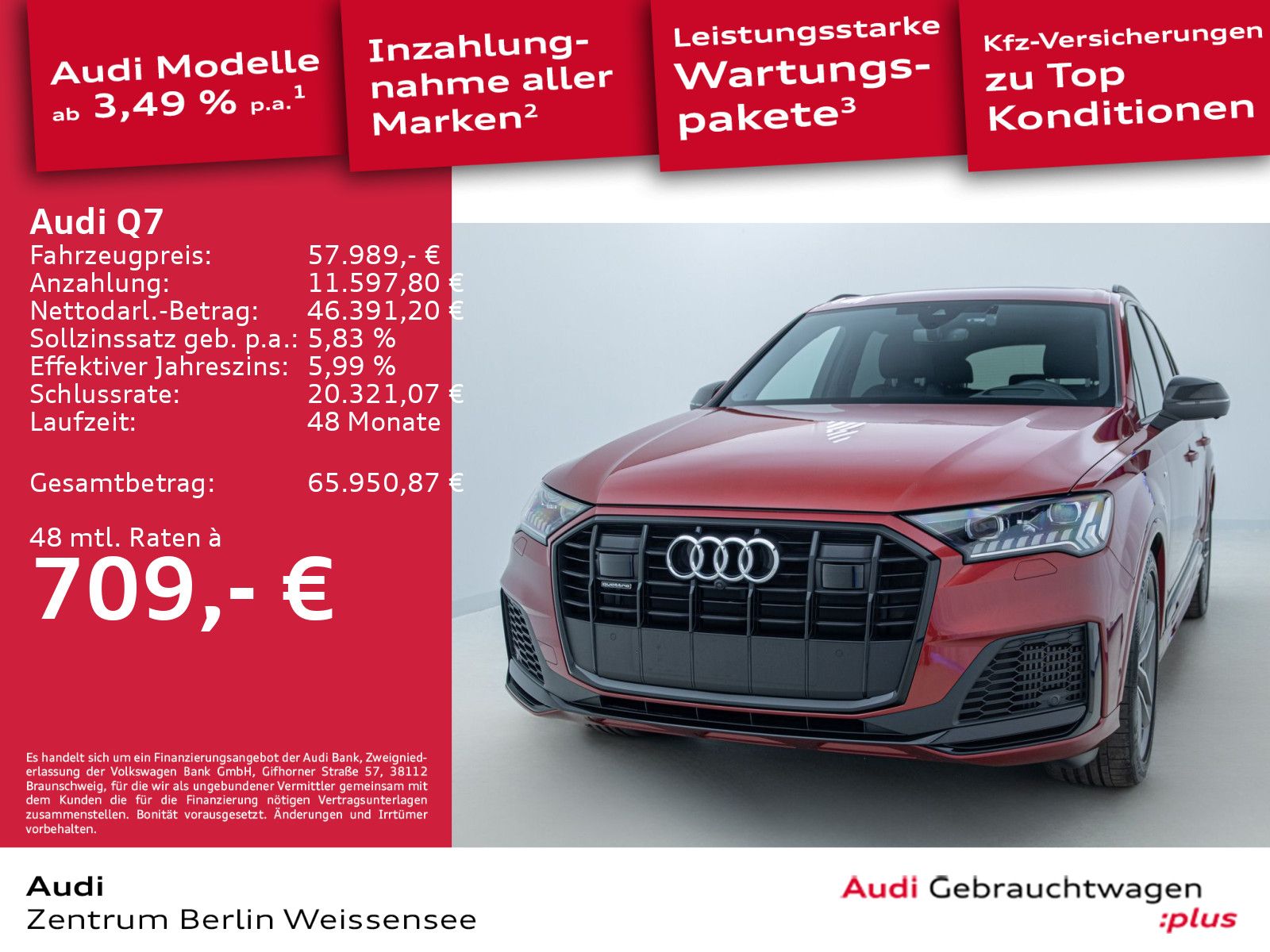 Audi Q7 55 TFSI QUA S-LINE 7SITZ MATRIX 360 HUD PANO foto 2