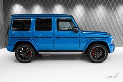 G 63 AMG 2023 SOUTH SEA BLUE/RED 360° CAM BURMES