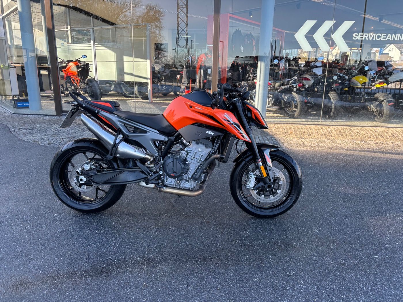 Fahrzeugabbildung KTM 790 Duke Quickshifter kurzes Heck