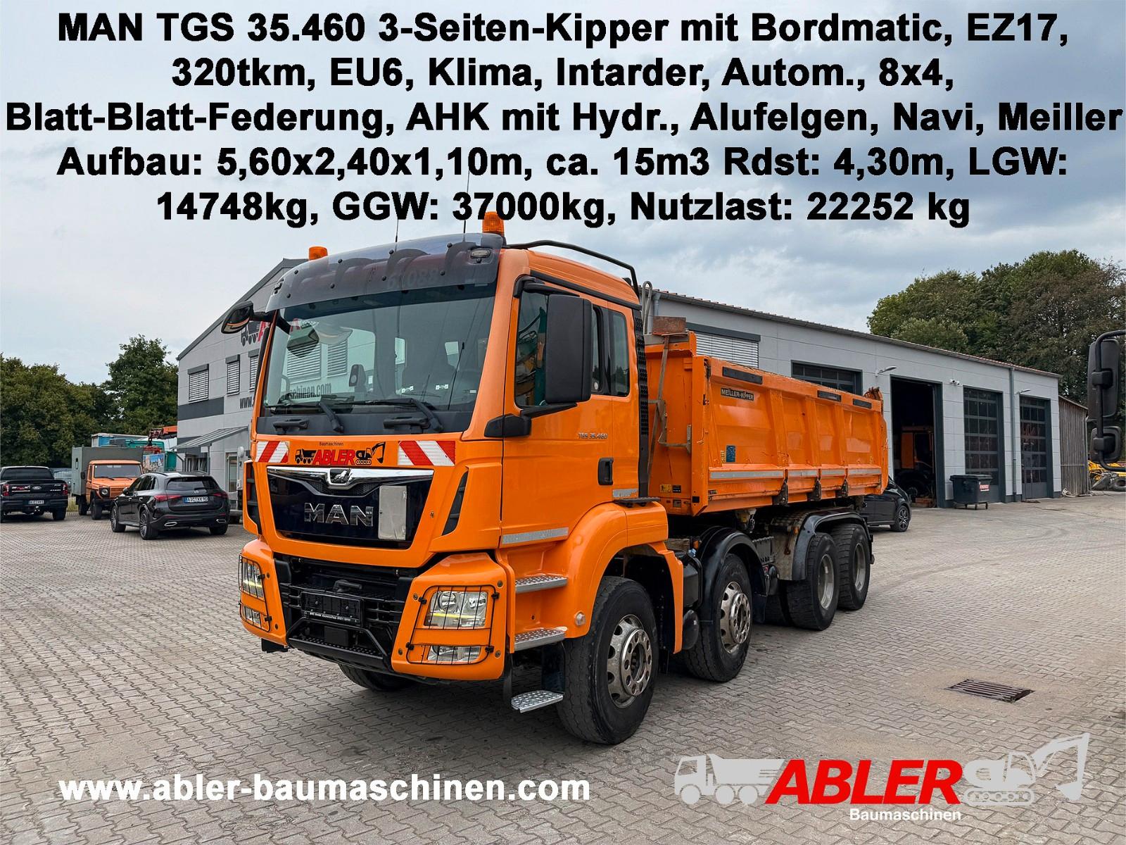 MAN TGS 35.460 3.S.K+Bordmatic Intarder