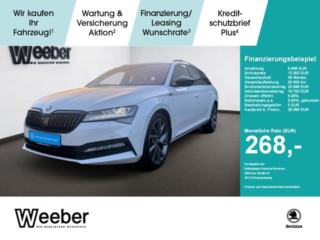 Skoda Superb Combi Sportline NAVI*LED*LEDER*AUT Navi