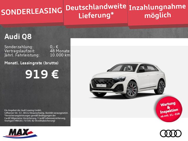 Audi Q8 S-LINE 60 TFSI e quattro #FREI KONFUGIERBAR#