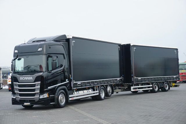 Scania R 410 / LNG / ACC / EURO 6 / ZESTAW PRZEJAZDOWY