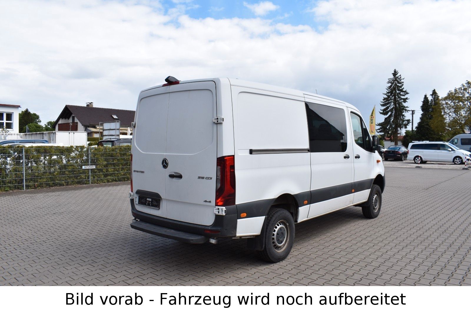Mercedes-Benz Sprinter 316 CDI 4x4 Mixto 7 G-Tronic 4 Sitzer imagem 3