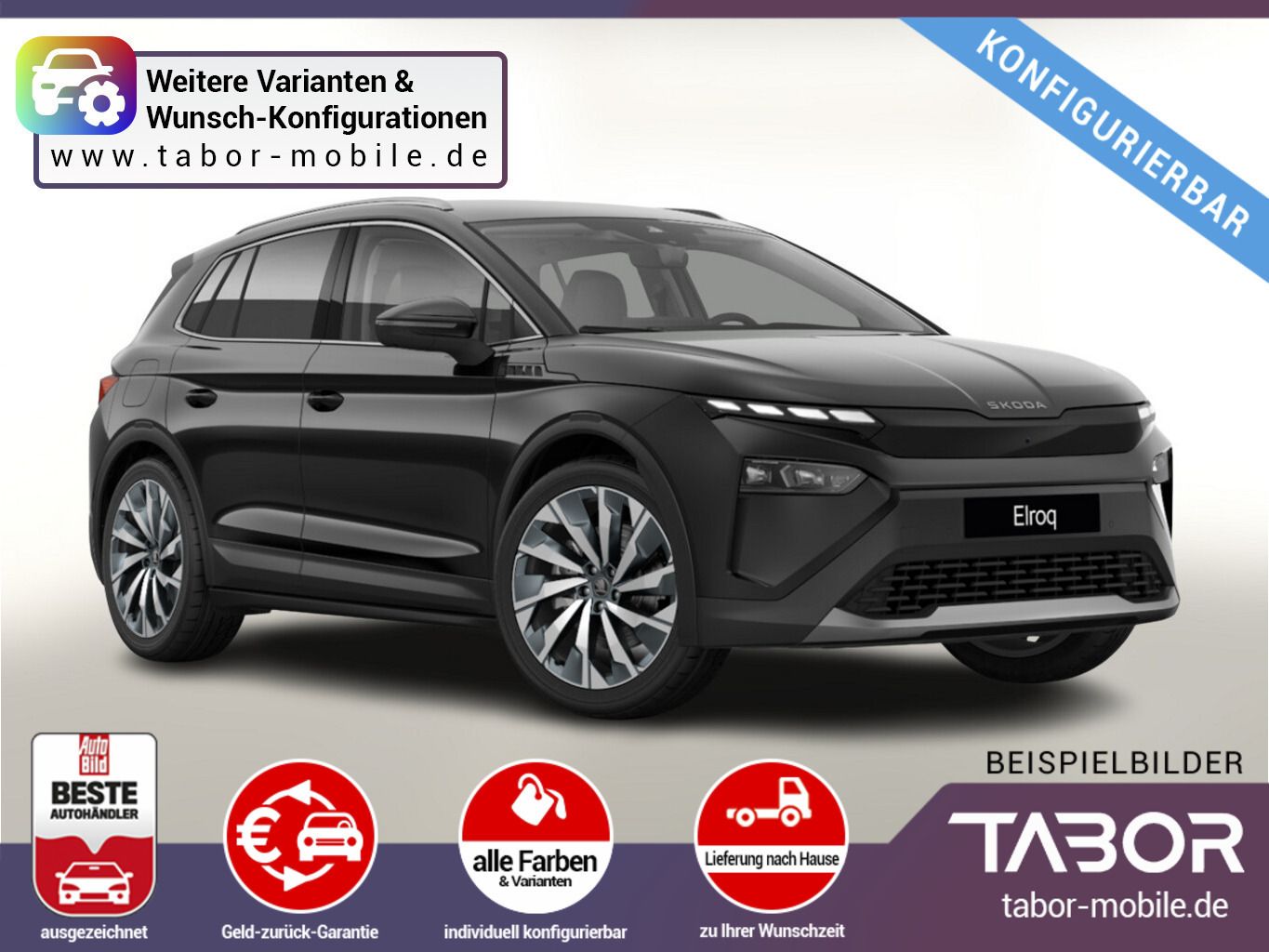 Skoda Elroq 85 LED Nav 19Z SHZ PDC Kam SideA VirtC