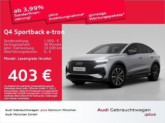 Audi Q4 Sportback e-tron 45 S line AHK/Matrix/PDC+/Na