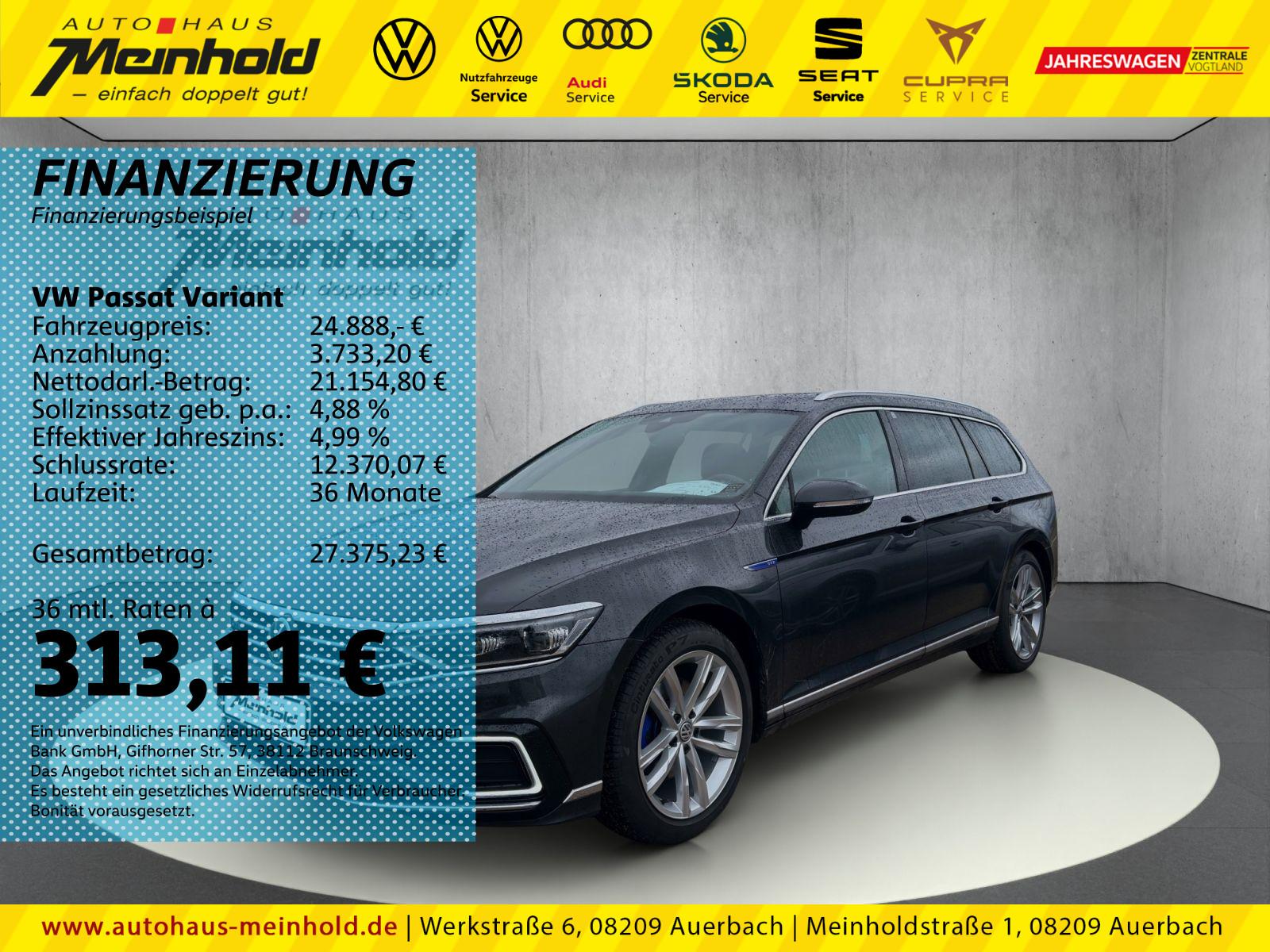 Volkswagen Passat Variant GTE DSG, AHK, Alu 18", Standh.