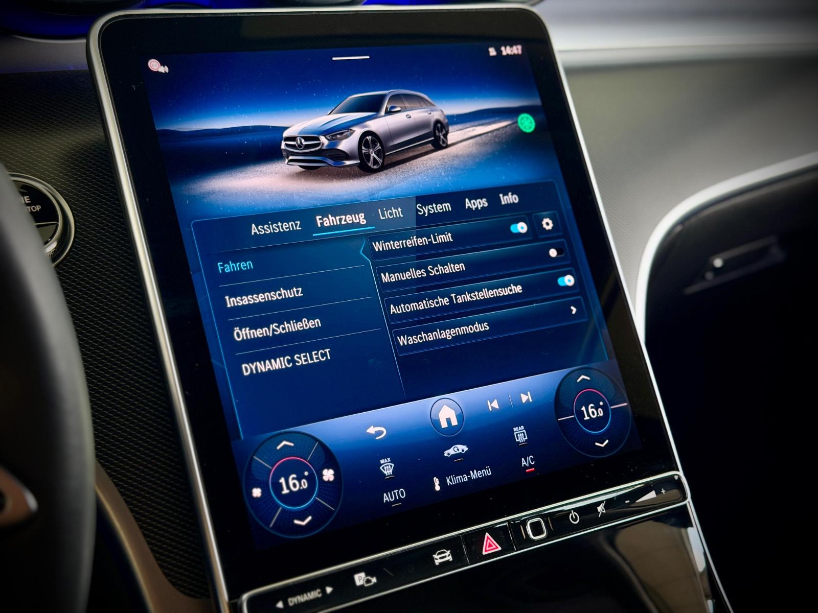 Mercedes-Benz C-Class T d Avantgarde AUTOMATIK NAVI LEDER 1.HAND, миниатюра 13