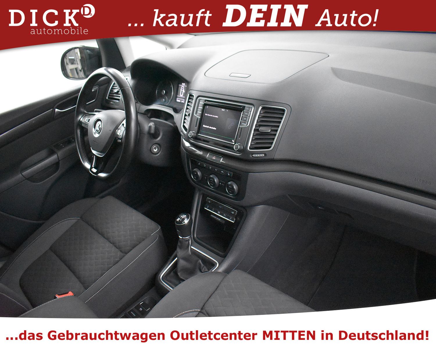 VW Sharan 2.0d Join 7SIT+EL TÜR+PANO+STDHZ+AHK+VOLL - Image 12