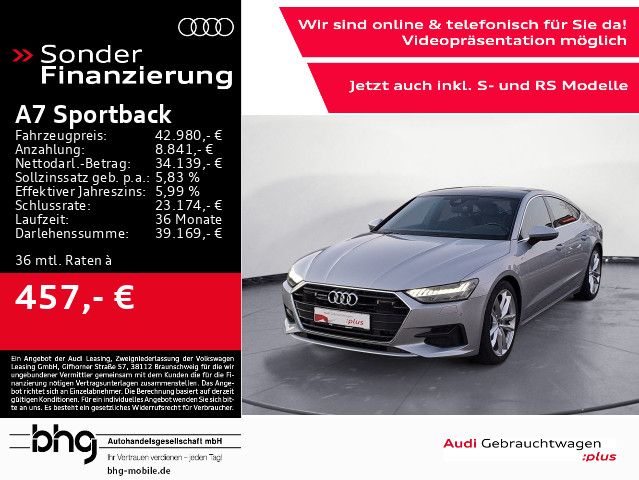 Audi A7 Sportback 50 TFSI e quattro