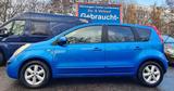 Nissan Note acenta 1.4 Klimaautomatik/2.Hand/Allwetter - blaue Nissan Note