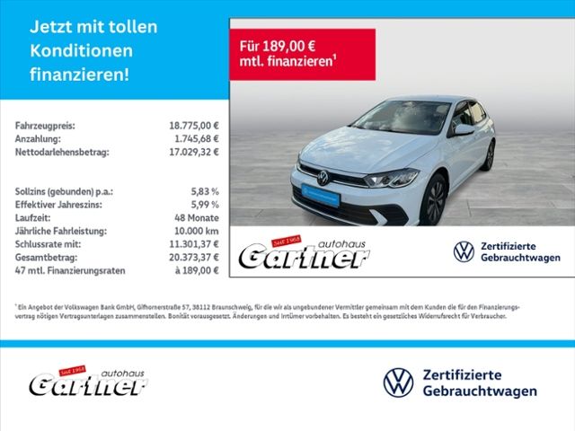 Polo MOVE 1.0 TSI NAVI SHZ LED ACC KLIMA 5-GANG