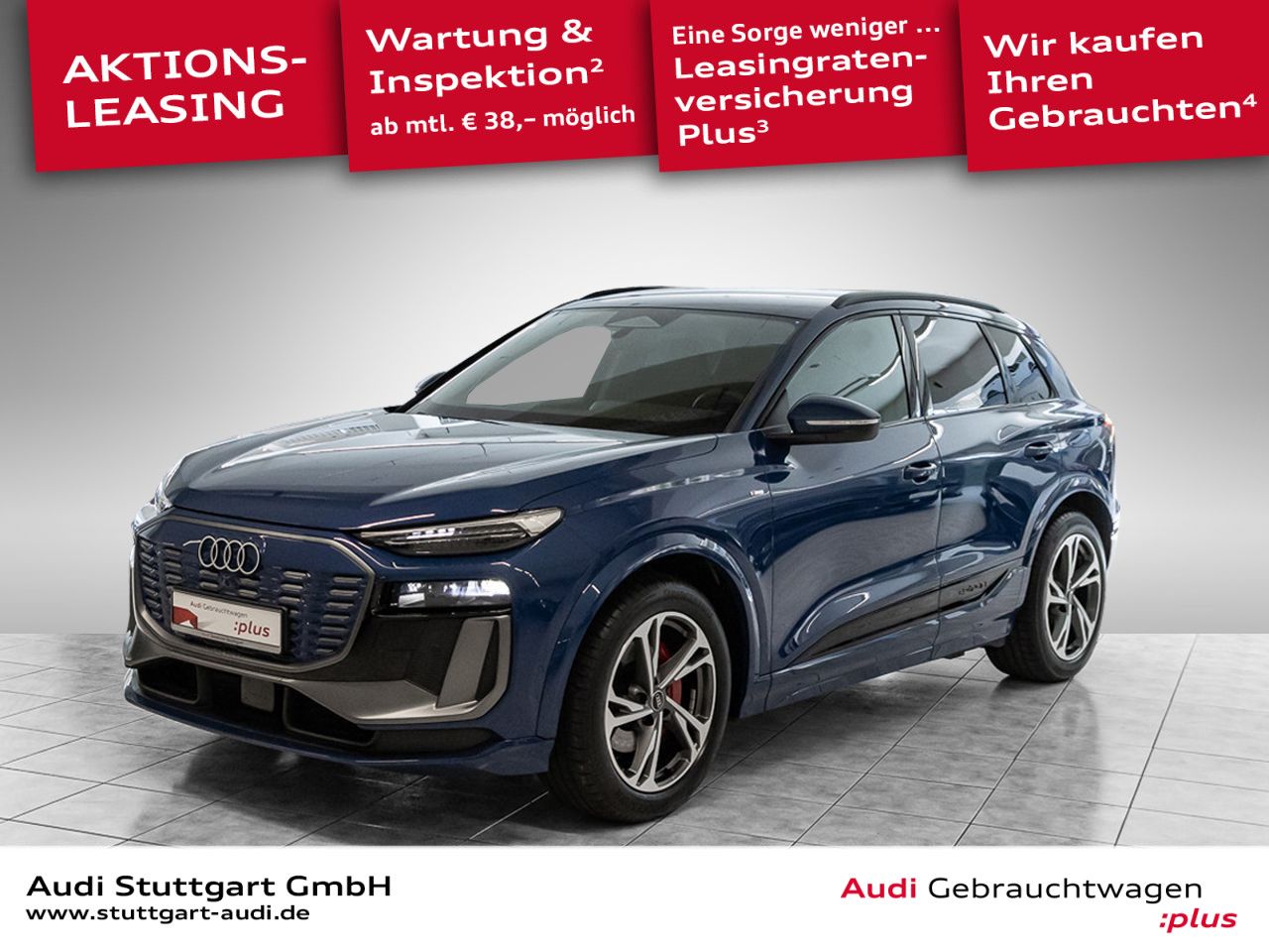 Audi Q6 SUV e-tron S line performance 225 kW