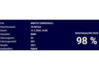 BMW X3 xDrive 30 e PANO/CAM/NAV/SHZ/LEDER/DigCockpit