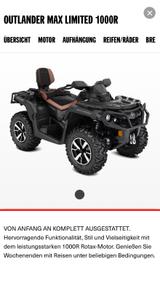 Can-Am Outlander MAX Limited 1000R mit LOF viele Extras - CAN-AM QUAD
