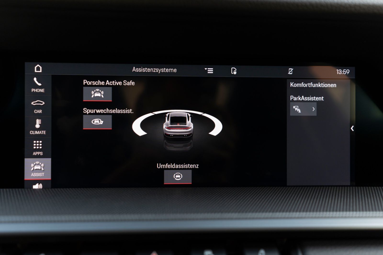 Fahrzeugabbildung Porsche 911 Carrera 992 BOSE SPORT-CHRONO PASM CARPLAY