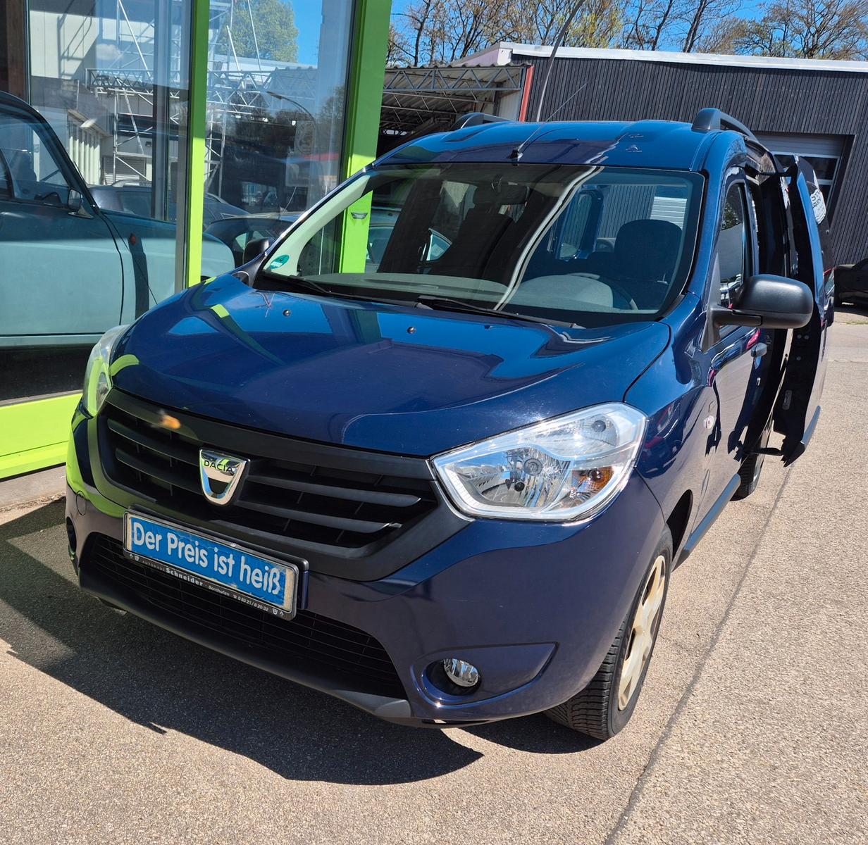 Dacia Dokker Ambiance AHK - Benzin/Flüssiggas