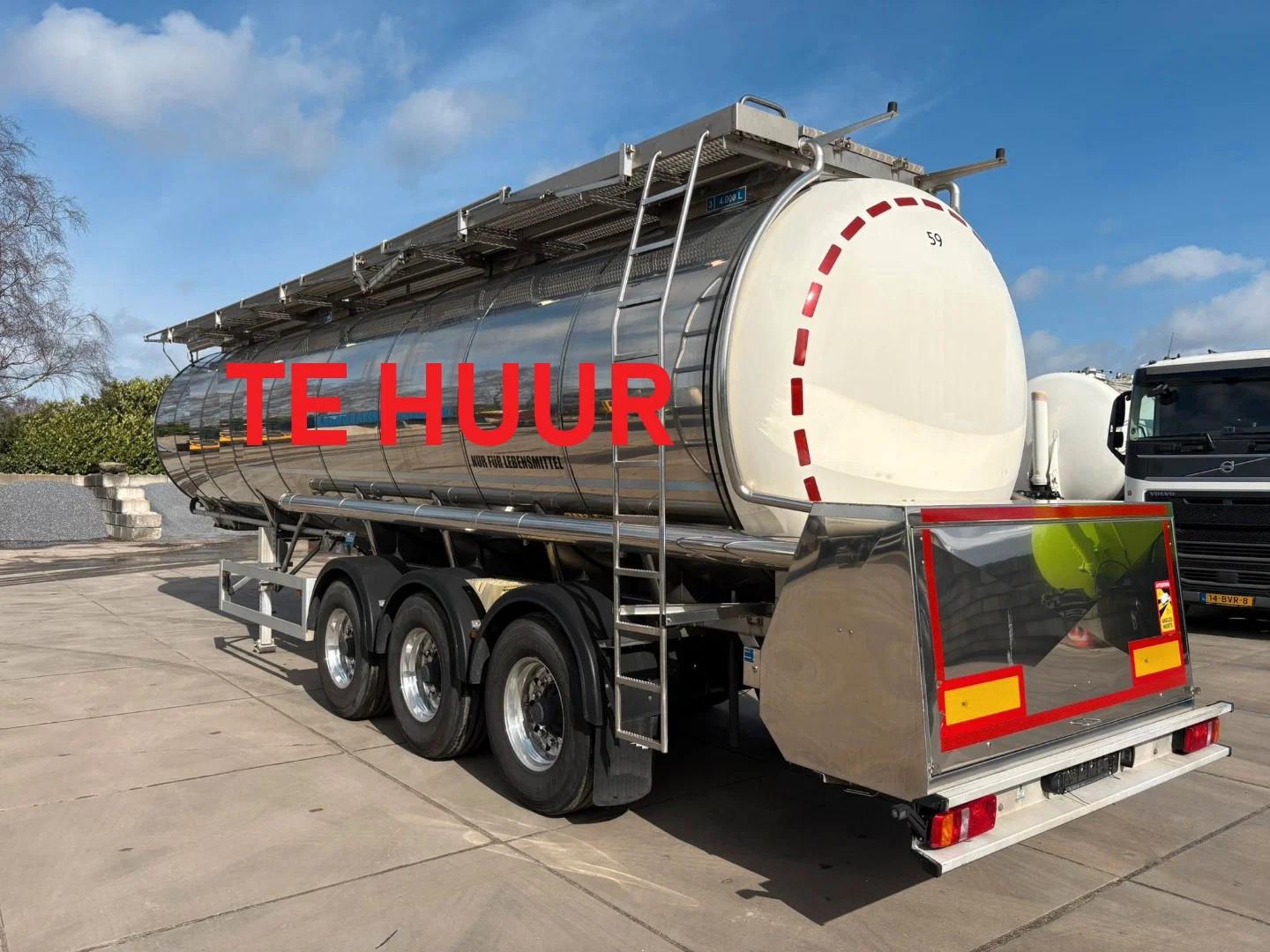 Feldbinder 3 kamer 34000L Levensmiddelen / FOOD / TE HUUR /