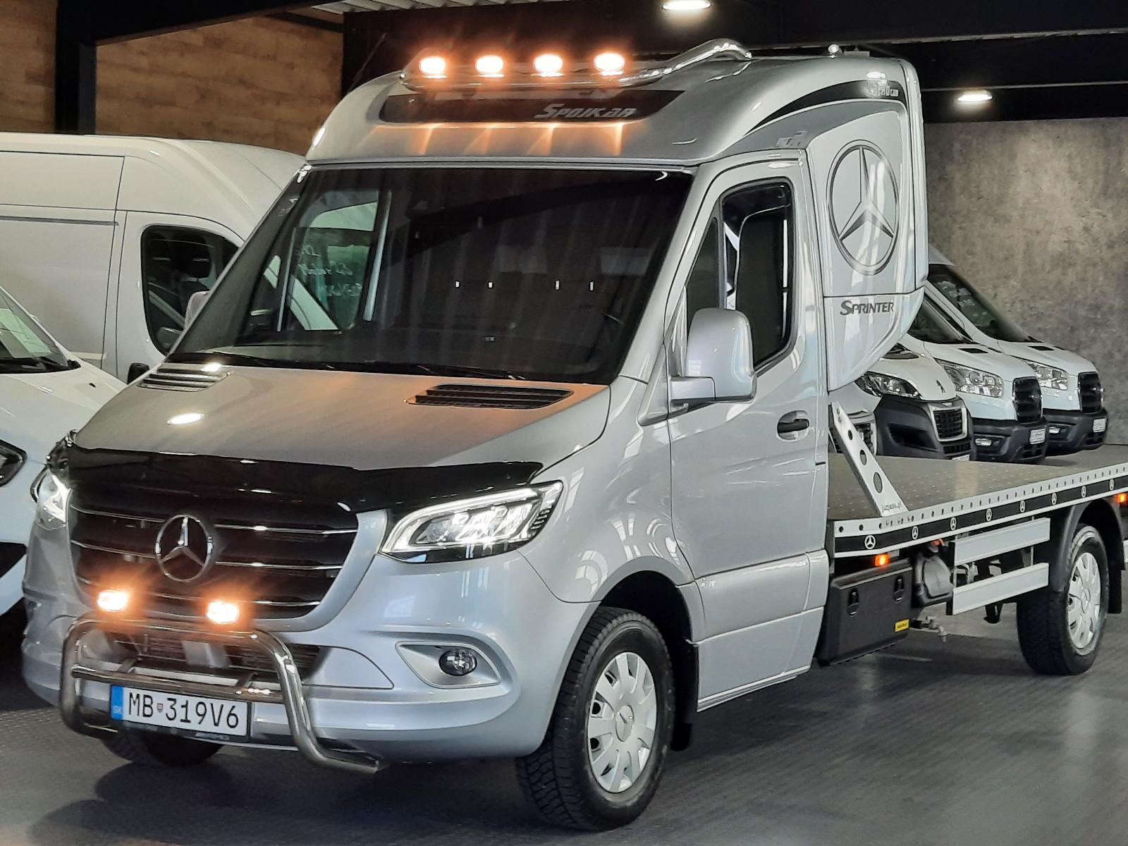 Mercedes-Benz Sprinter 319 - 3,0 V6 Autotransport, Schlafkabin