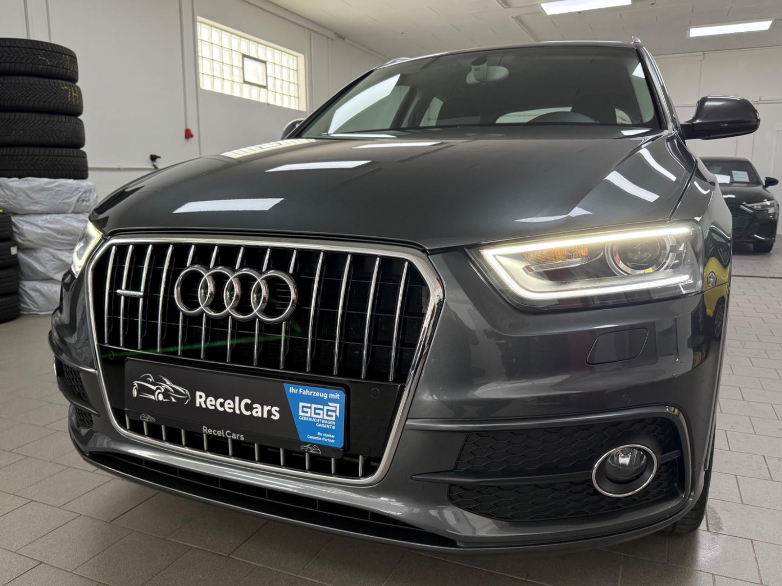 Audi Q3 2.0 TDI quattro *S-LINE*AHK*RFK*SHZ*BI-XENON*