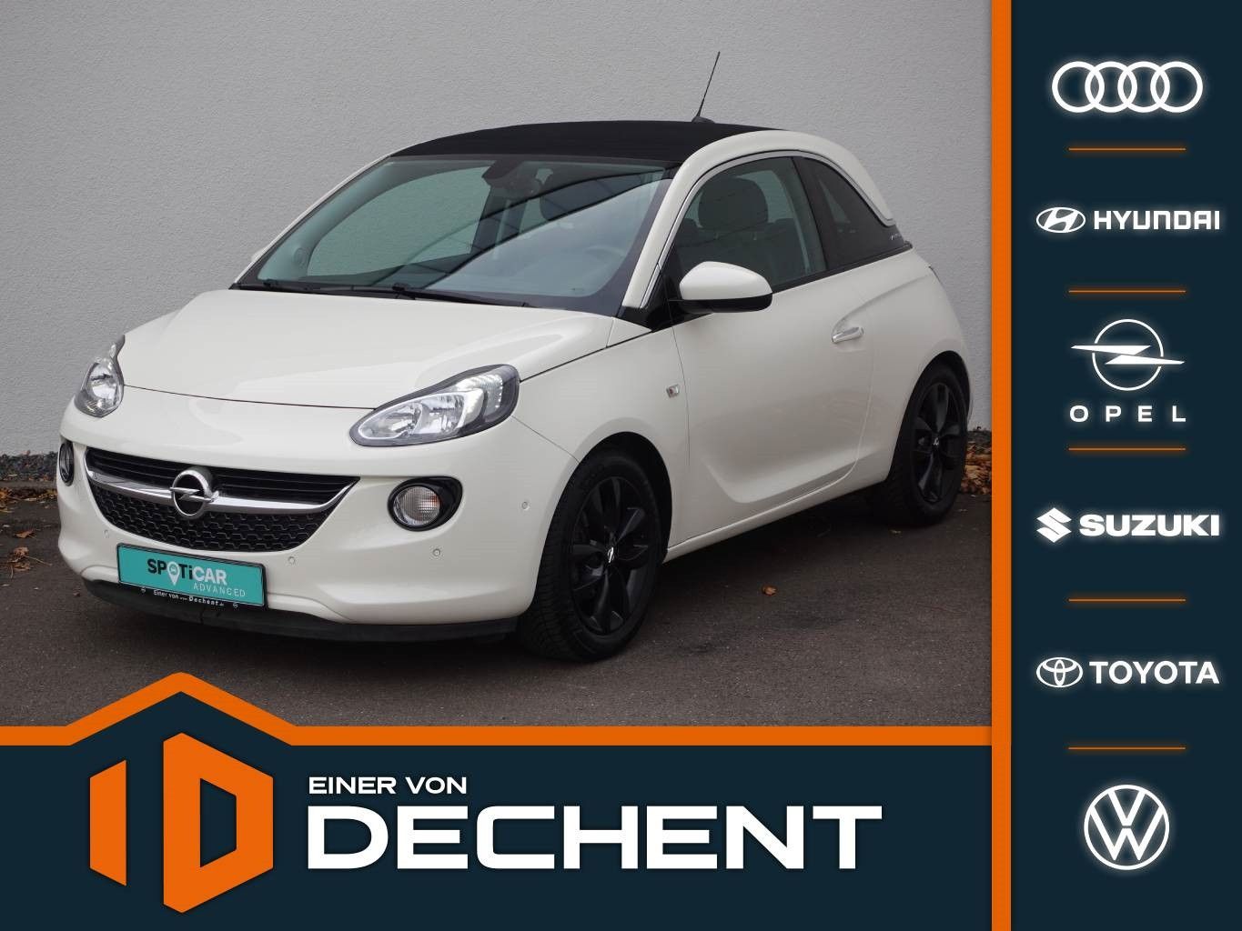 Fahrzeugabbildung Opel ADAM openAIR 120Jahre 1.4 NAVI,PDC,SHZ,Allwetter