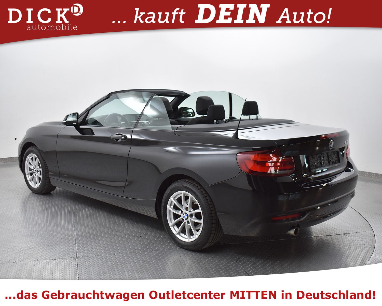 Fahrzeugabbildung BMW 218d Cabrio Advan NAVI+LED+SHZ+TEM+H&K+PDC+AHK+M