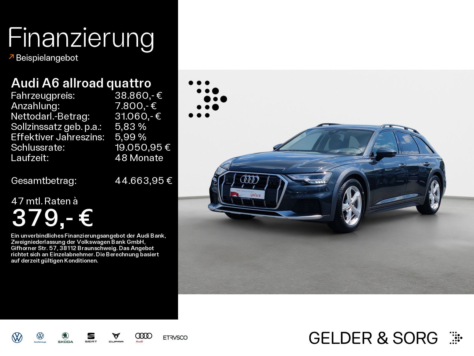 AUDI A6 allroad 40 TDI qu Tour*B&amp;O*Business*Air*4Zone