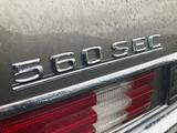 Mercedes-Benz 560 SEC 126 Coupé 1988 - Mercedes-Benz 560: Sec