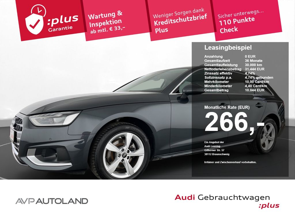 Audi A4 Avant 30 TDI S tronic advanced Standheizung