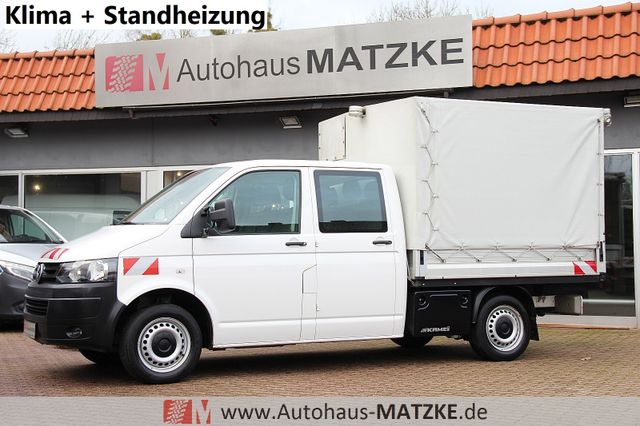 Volkswagen T5 2.0TDI Pritsche Doka AHK Klima Standheizung